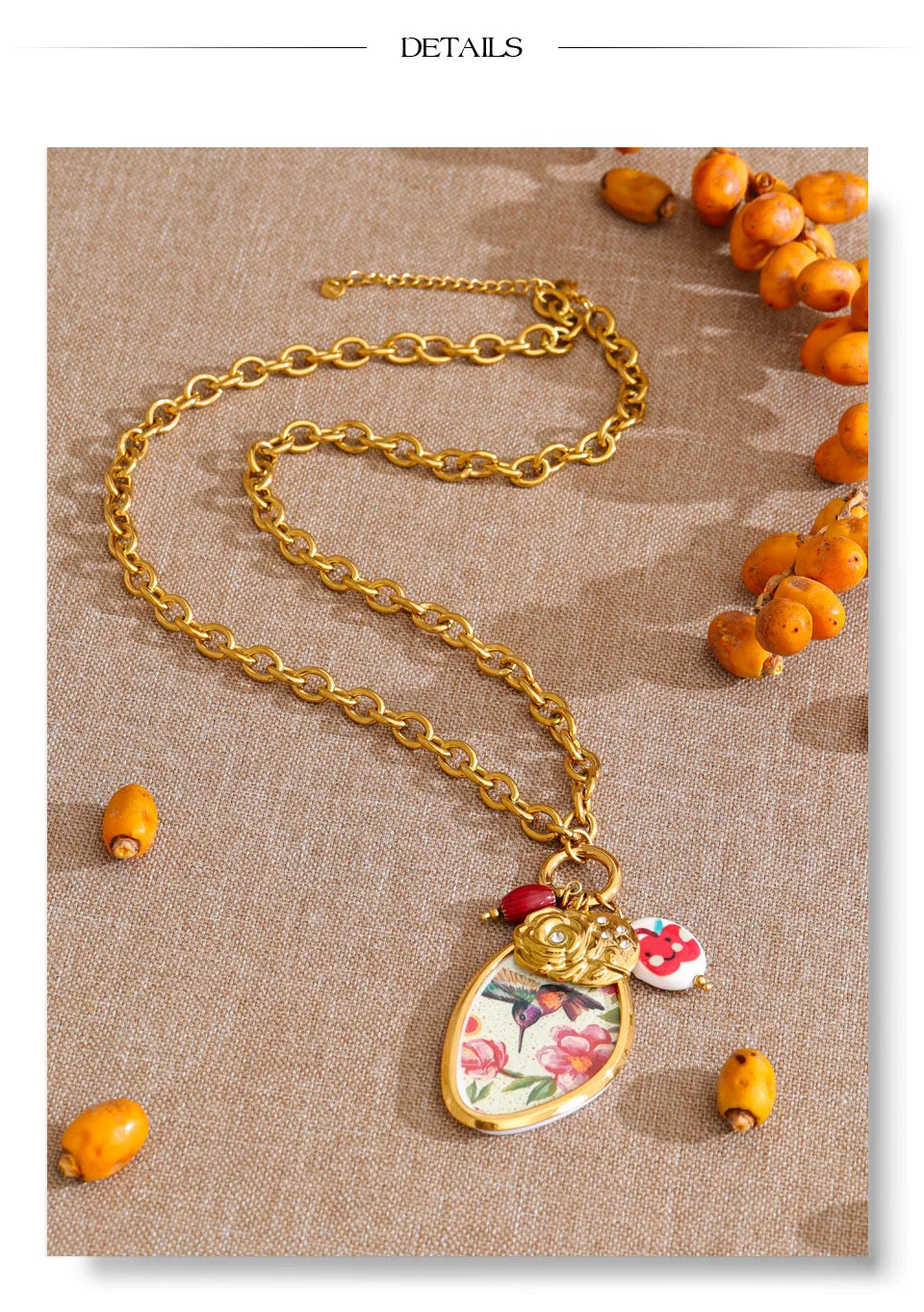 Garden Muse Long Necklace