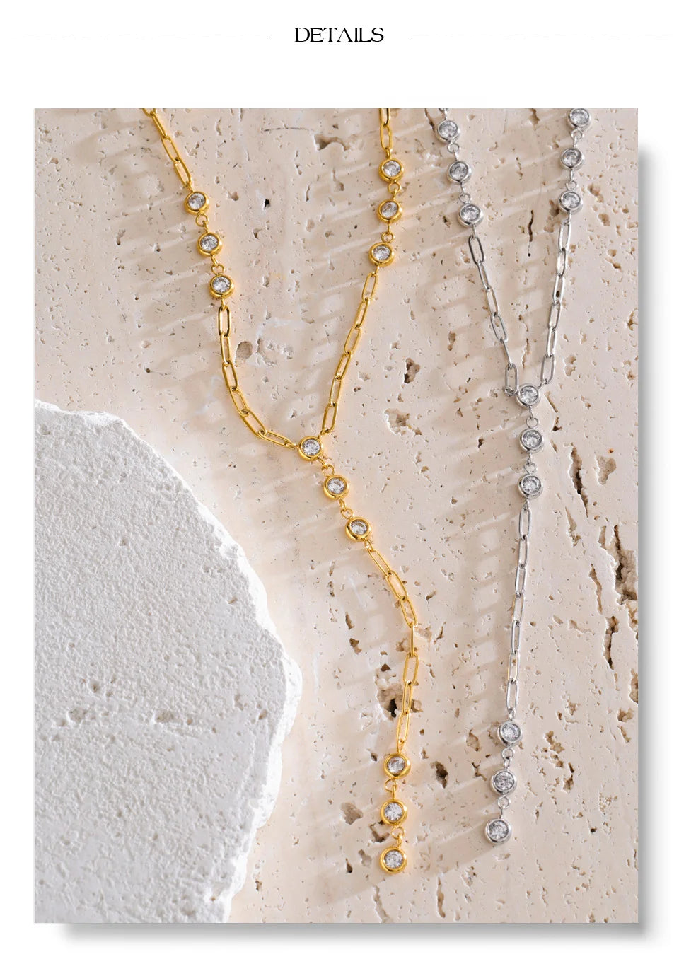 Seoul Drop Spark Necklace