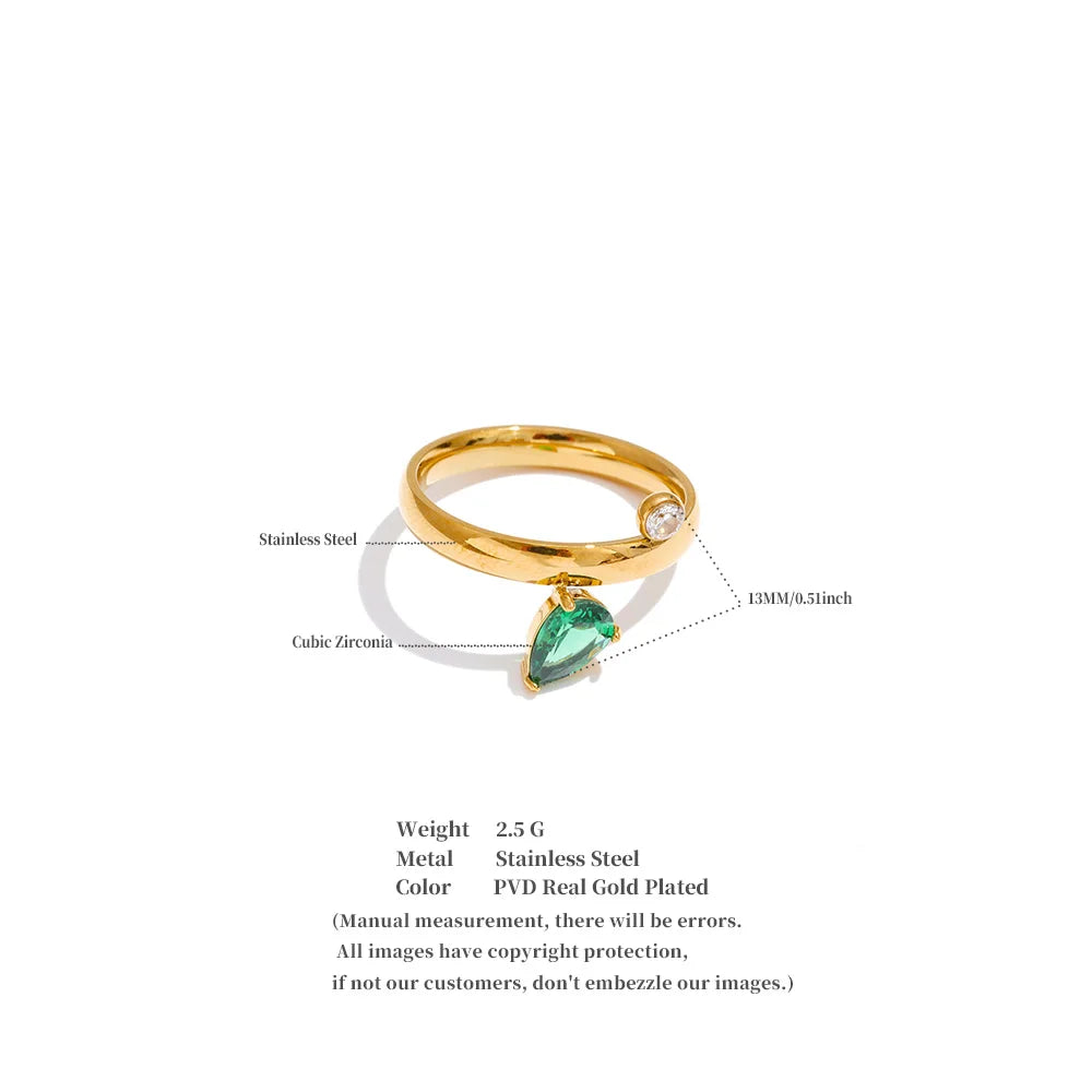 Emerald Glow Ring