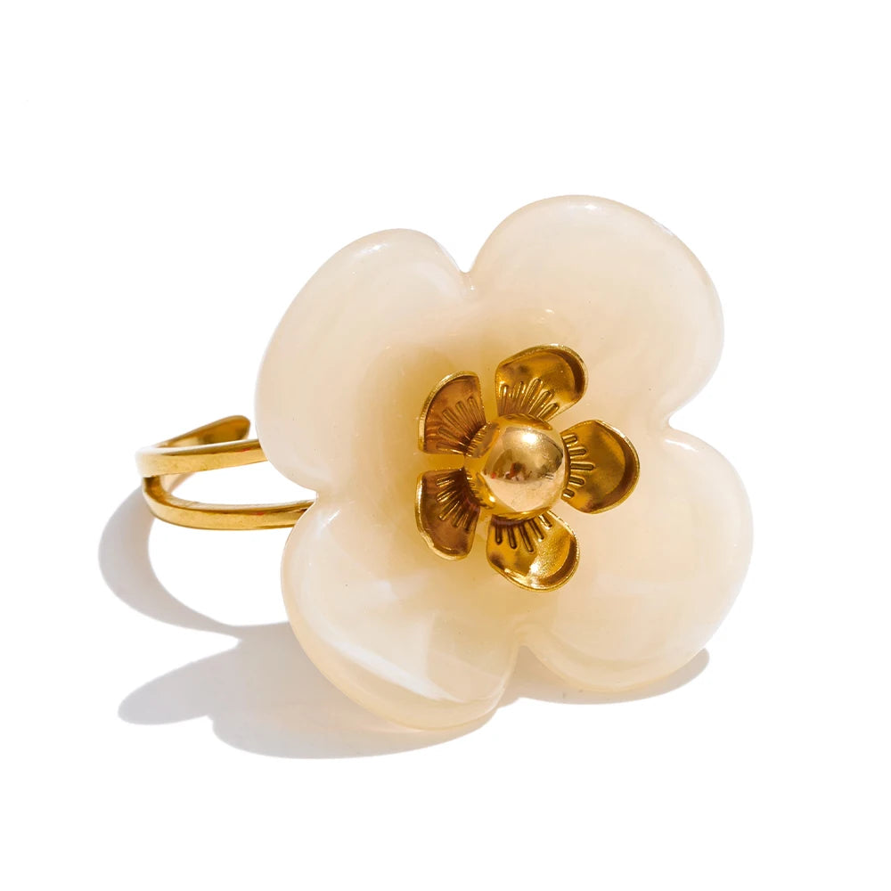Y2K Bloom Adjustable Ring