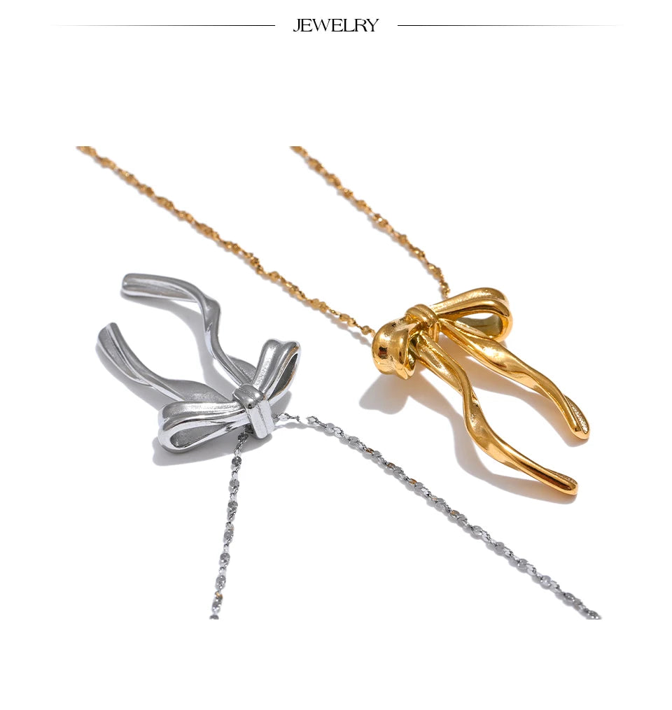 Bow Knot Necklace