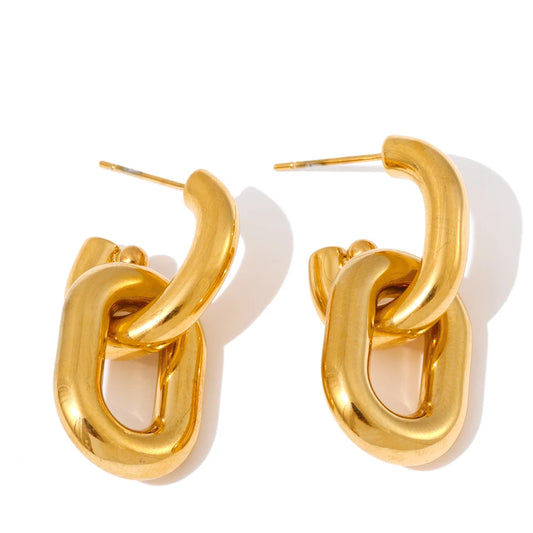 Interlock Earrings