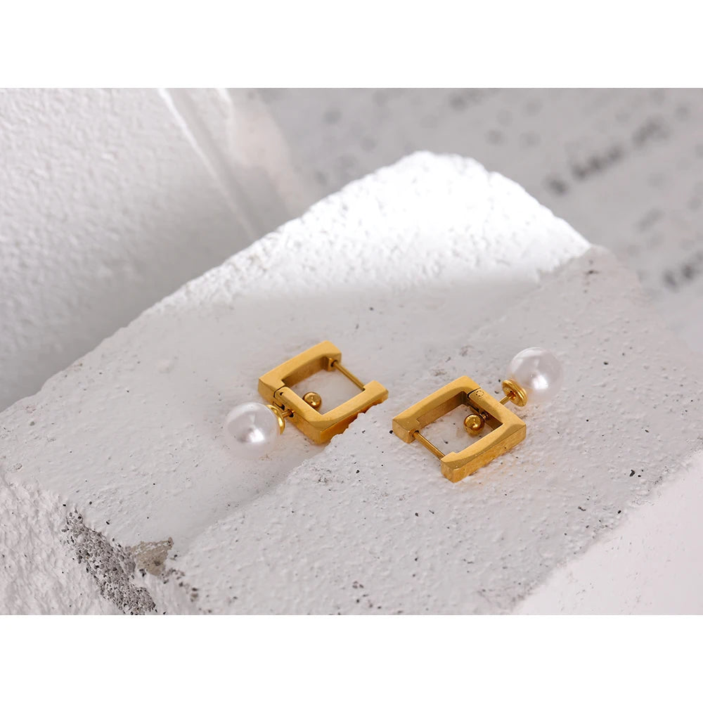 Square Hoop Earrings