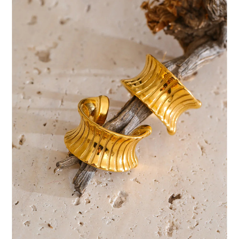 Golden Stripe Huggies