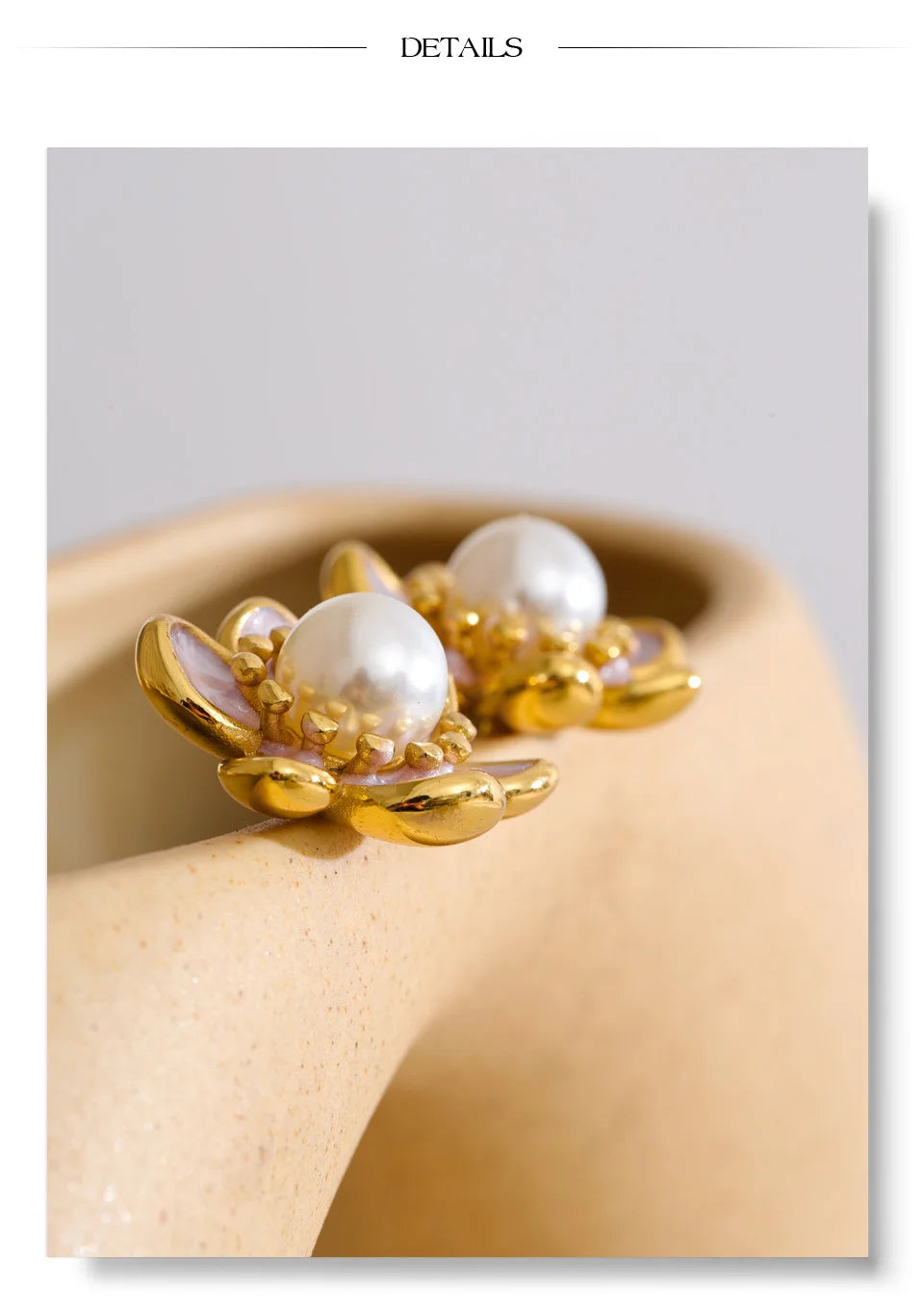 Daisy Dream Pearl Earrings