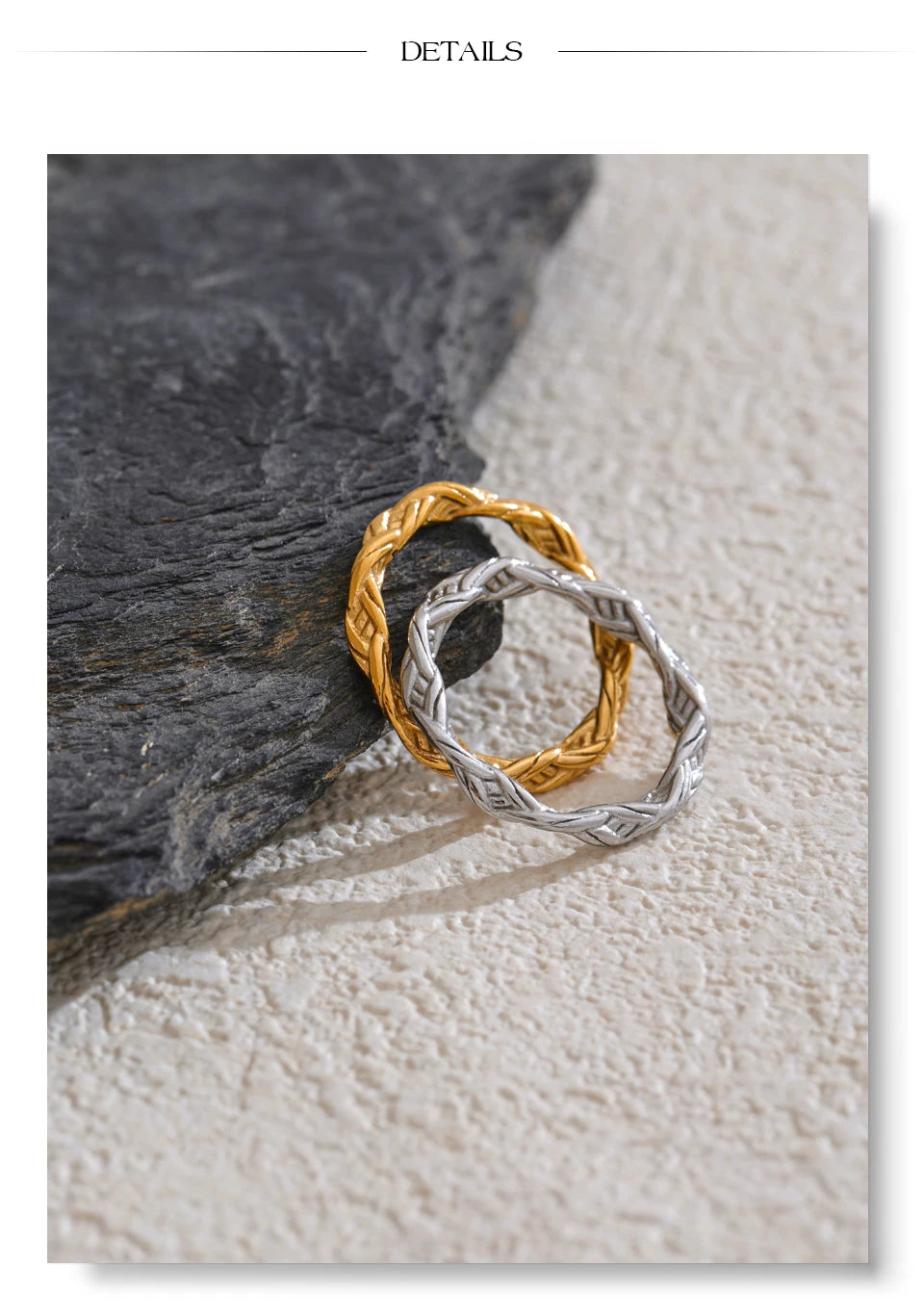 Twisted Thin Minimalist Ring