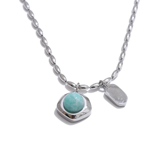 LuxeAmazonite Necklace
