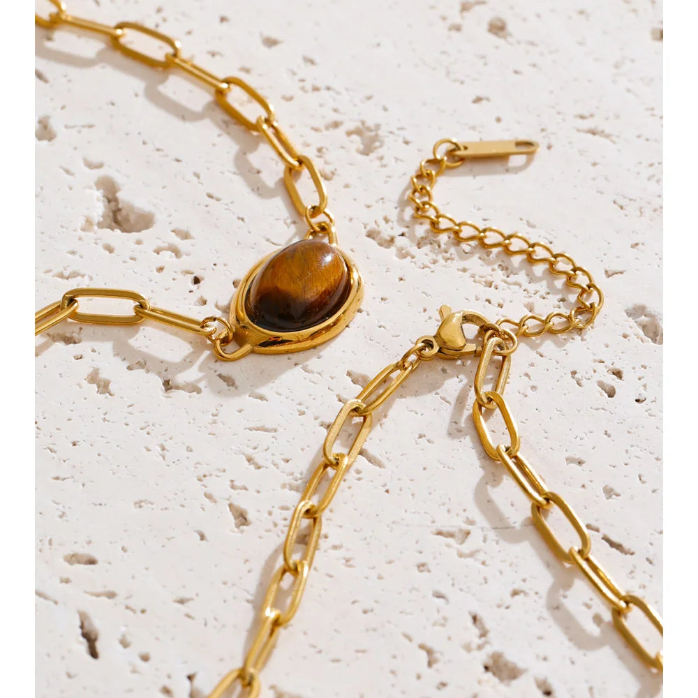 Honey and Pearl Necklace