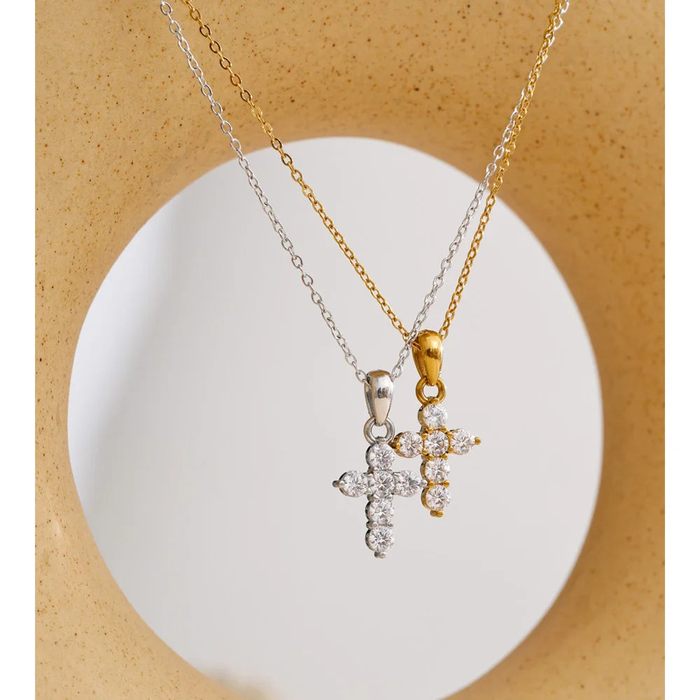 Pure Grace Cross Necklace