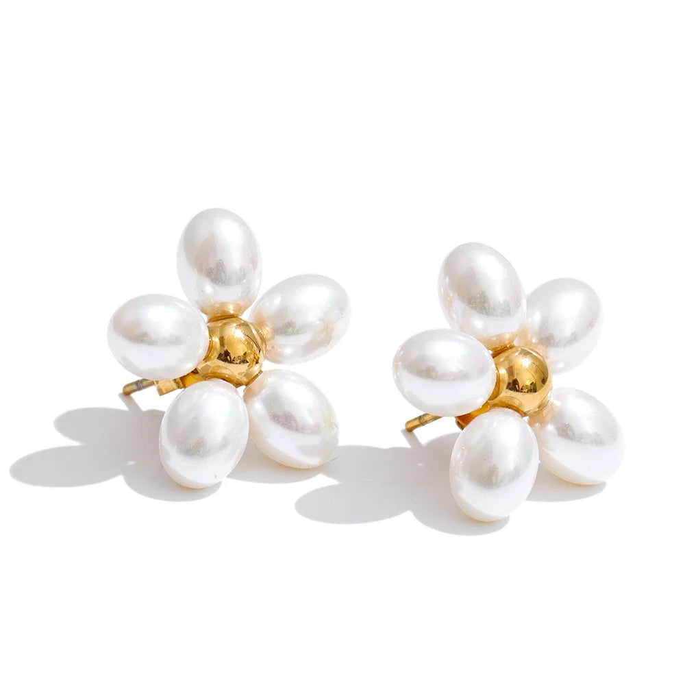 Pearl Bloom Studs