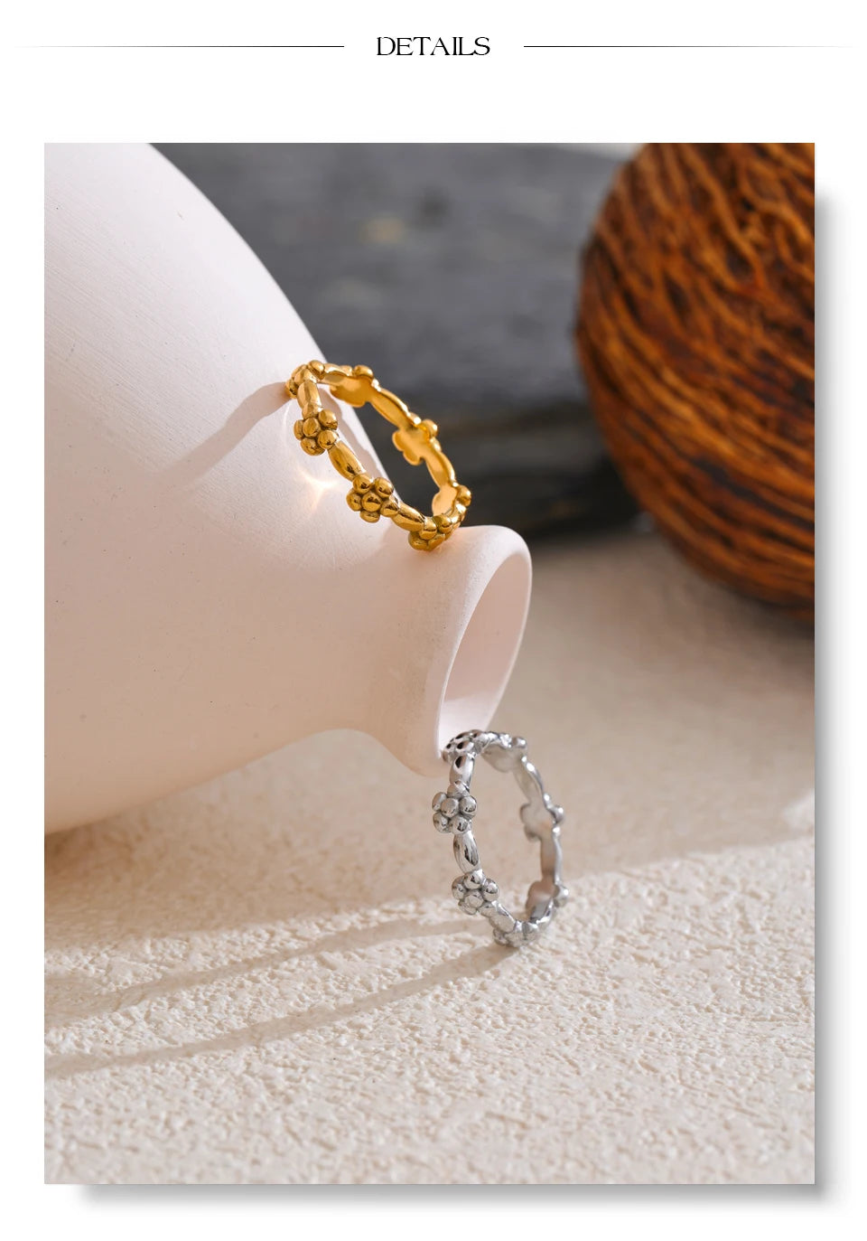 Flower Thin Ring