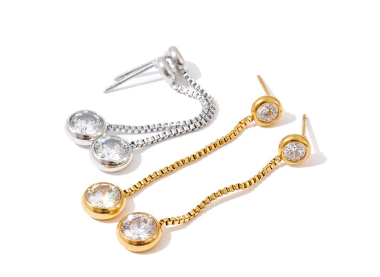 Mini Chain Drop Earrings