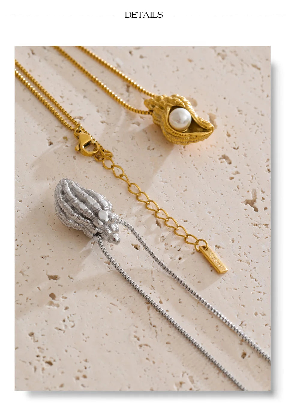 Coastal Pearl Pendant & Earrings