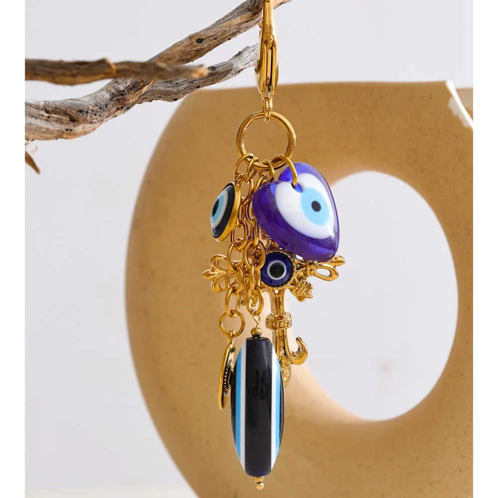 Heart & Cross Protection Charm