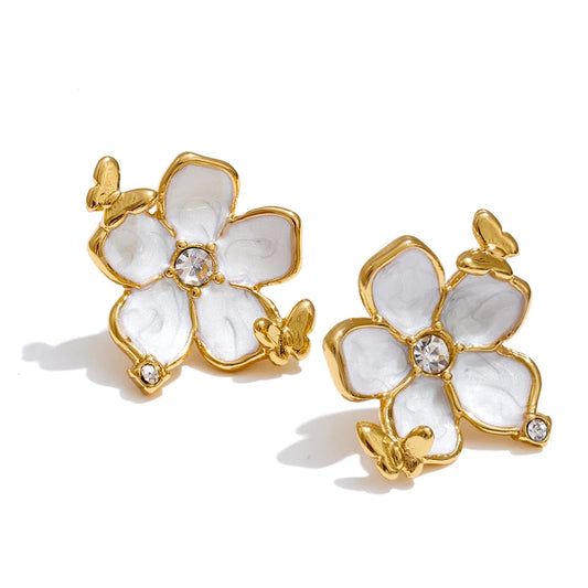 Daisy Dream Pearl Earrings