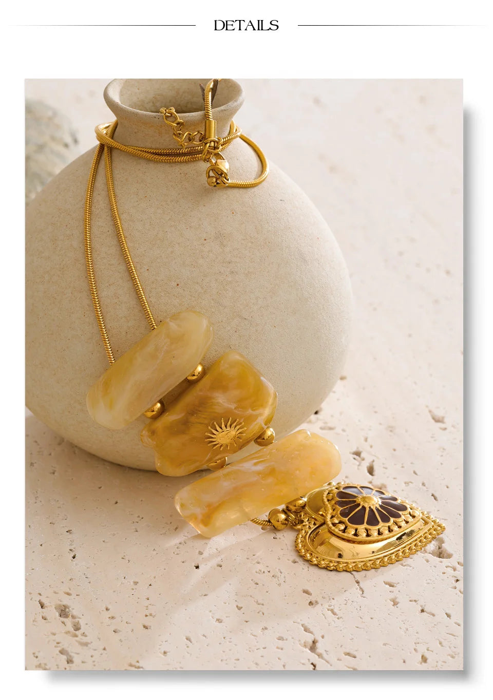 Heart Stone Pendant