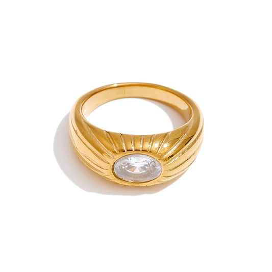 Golden Glow Ring