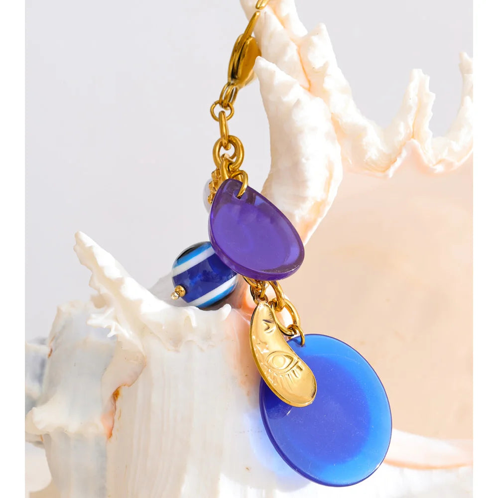 Evil Eye Charm Keychain