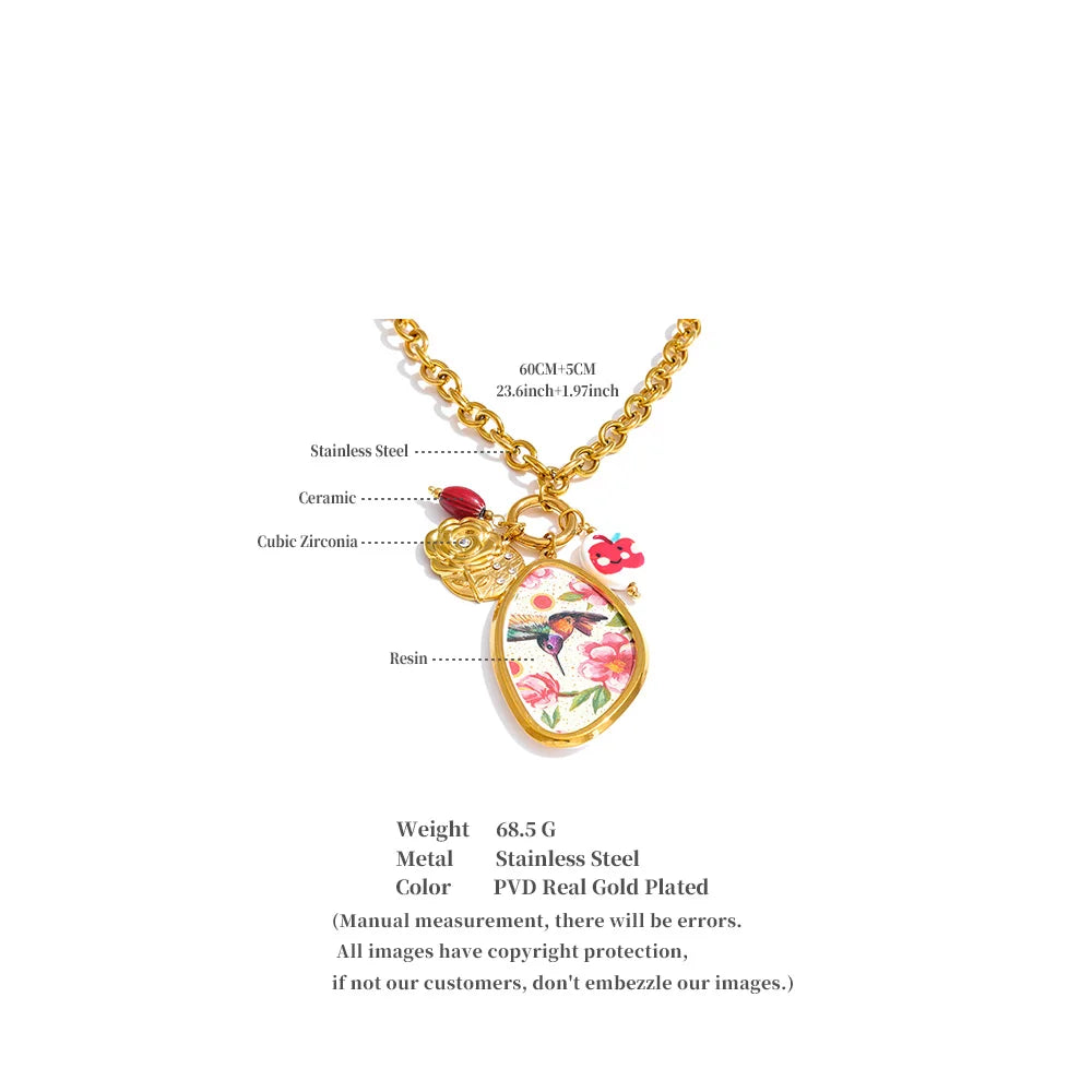 Garden Muse Long Necklace