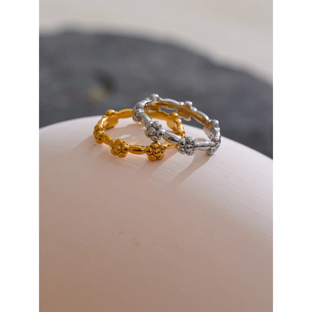 Flower Thin Ring