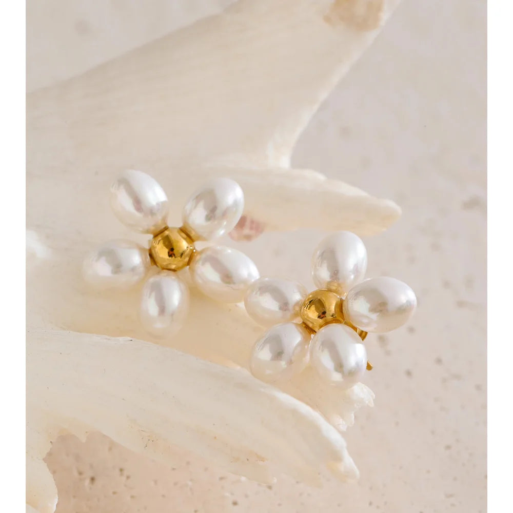 Pearl Bloom Studs
