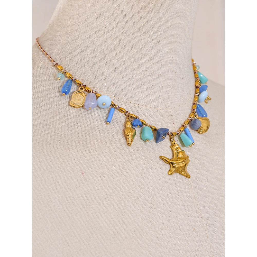 BlueTide Charm Necklace