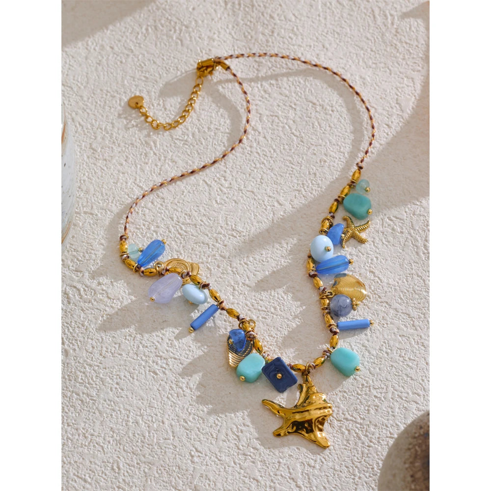 BlueTide Charm Necklace