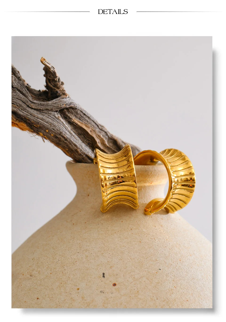 Golden Stripe Huggies