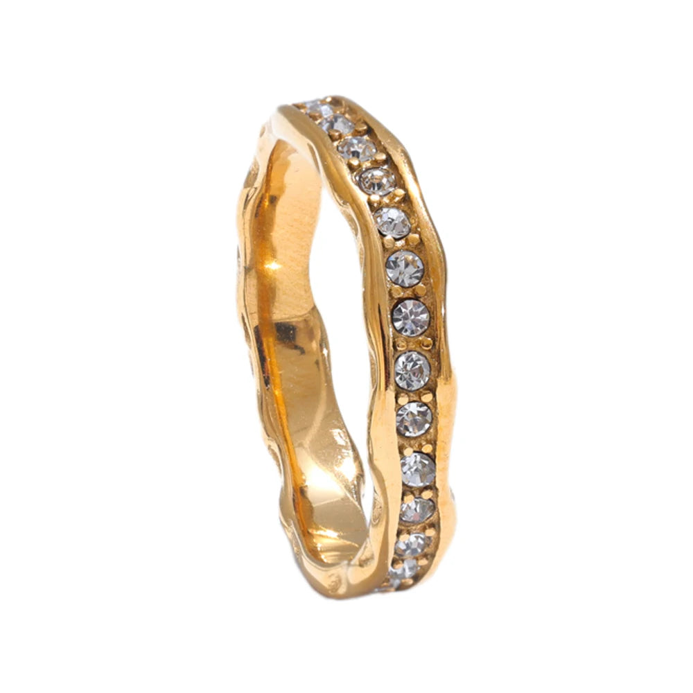 GoldenSpark Ring