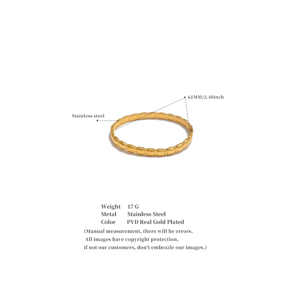 Texture Bracelet Bangle