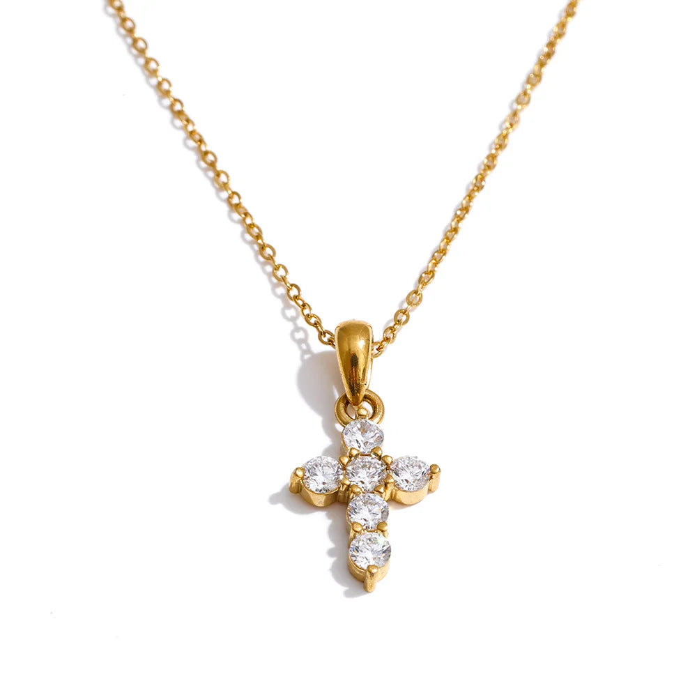 Pure Grace Cross Necklace