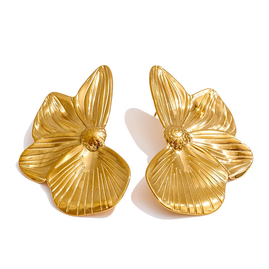 Petal Flower Studs