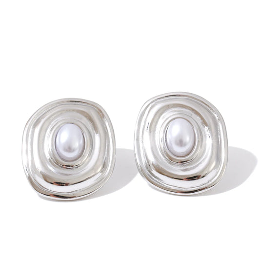Pearl Icon Studs