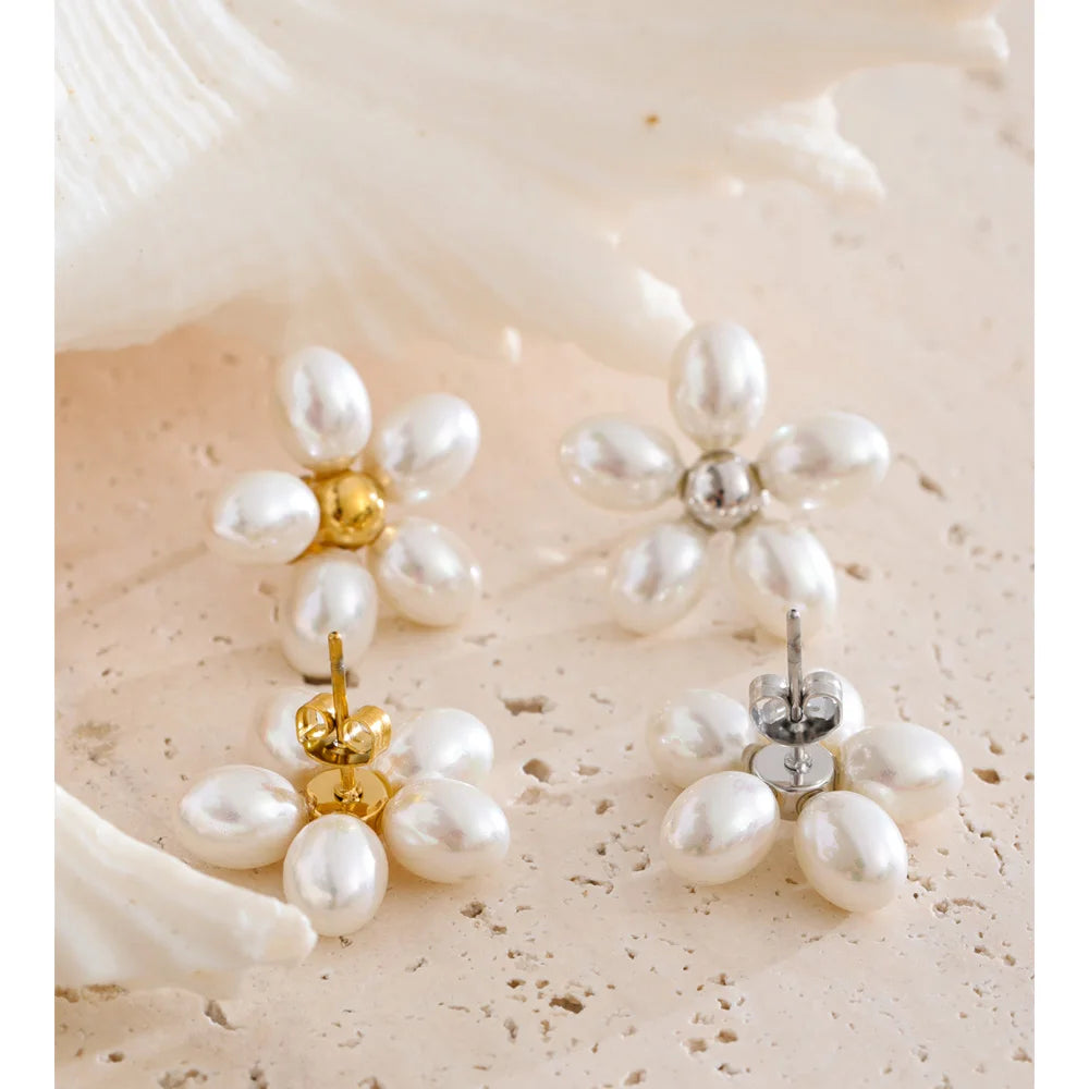 Pearl Bloom Studs