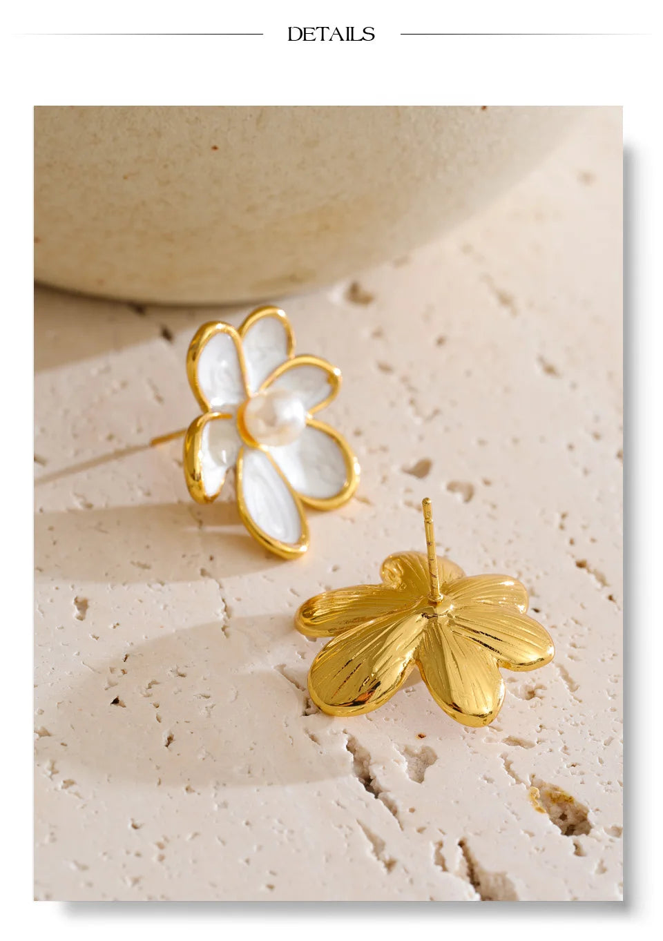 Daisy Dream Pearl Earrings