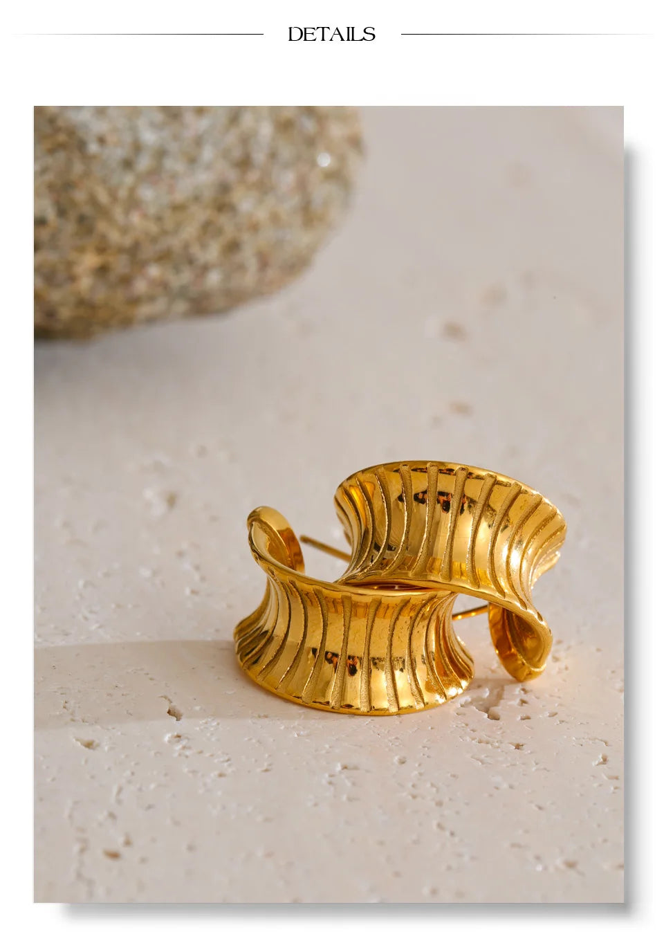 Golden Stripe Huggies