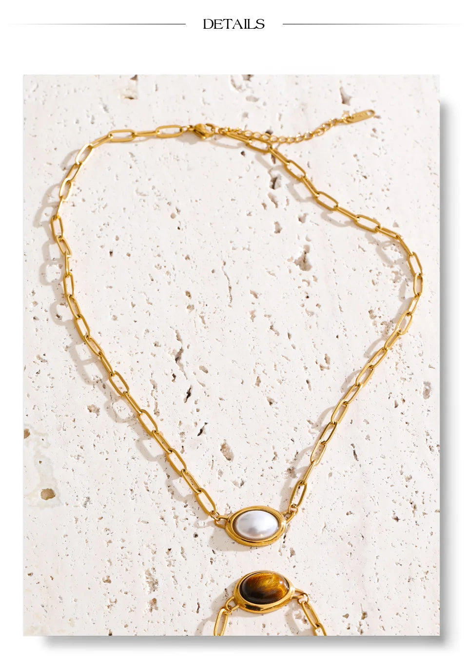 Honey and Pearl Necklace