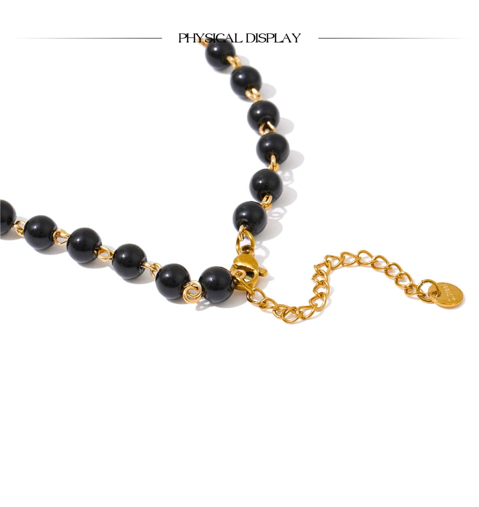 Heart Bead Edition Necklace Handmade