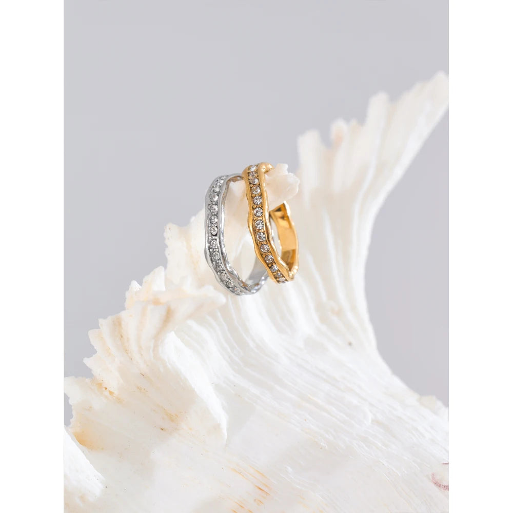 GoldenSpark Ring