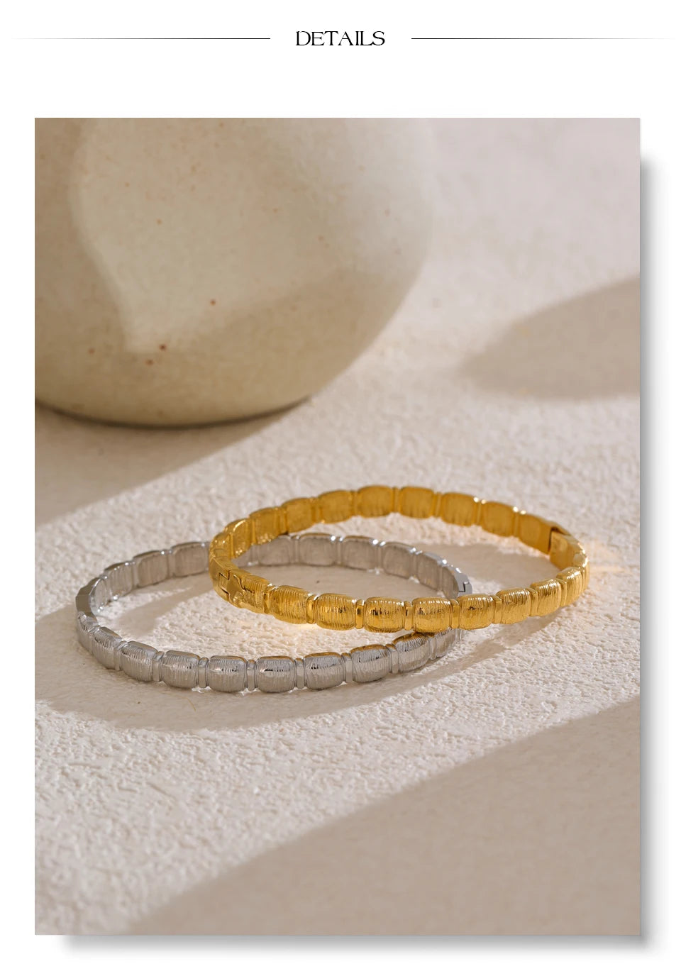 Texture Bracelet Bangle