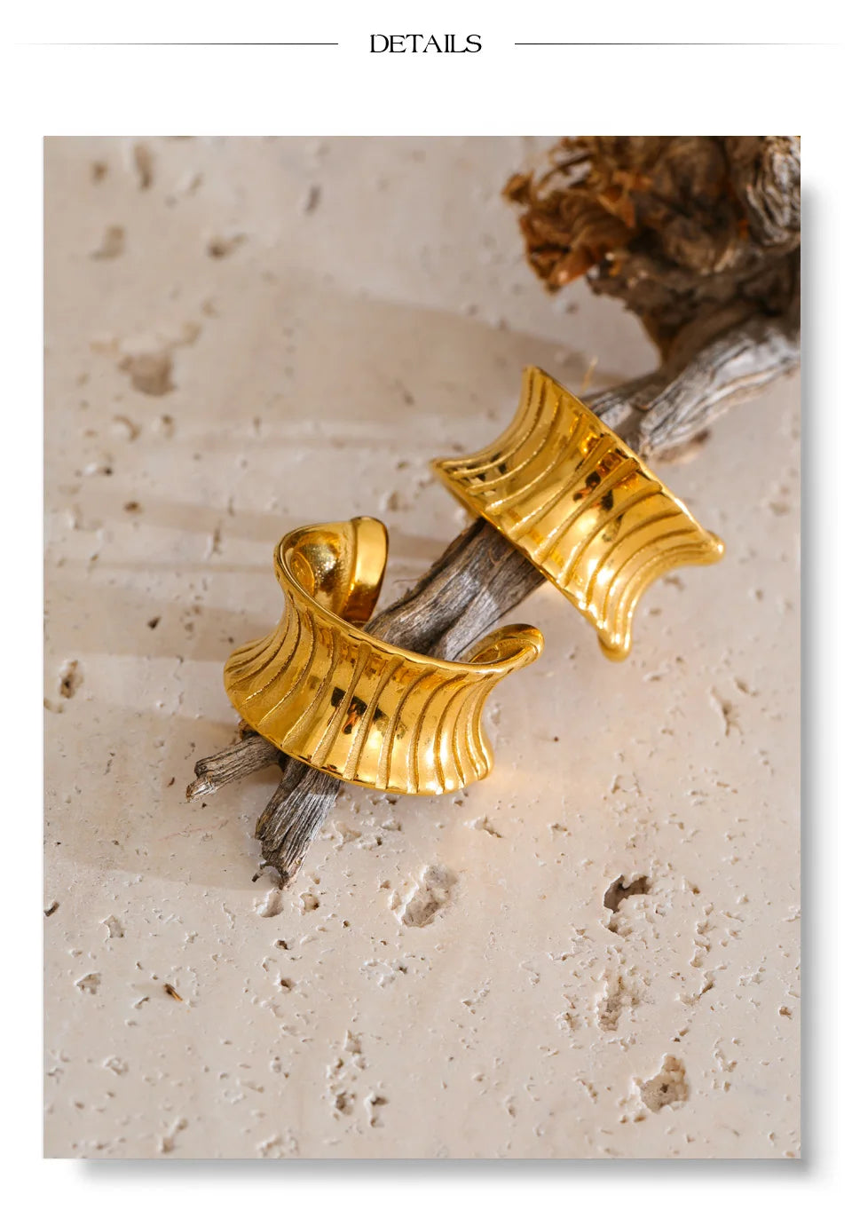 Golden Stripe Huggies