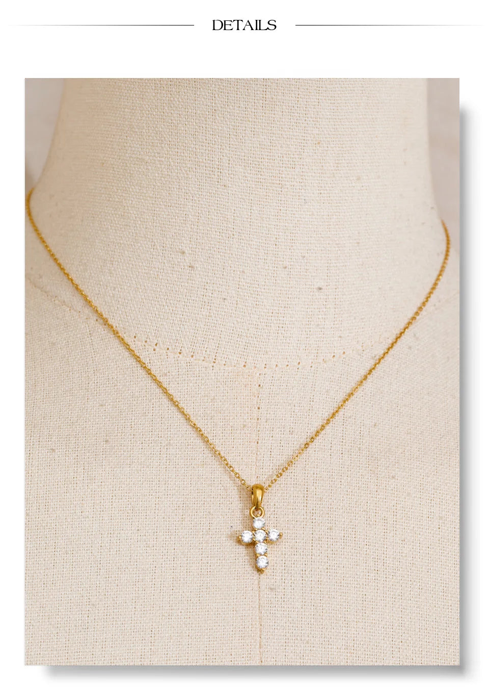 Pure Grace Cross Necklace
