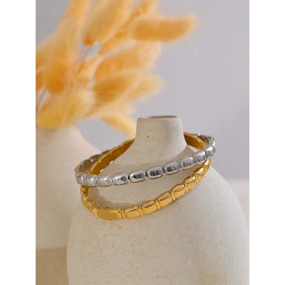 Texture Bracelet Bangle