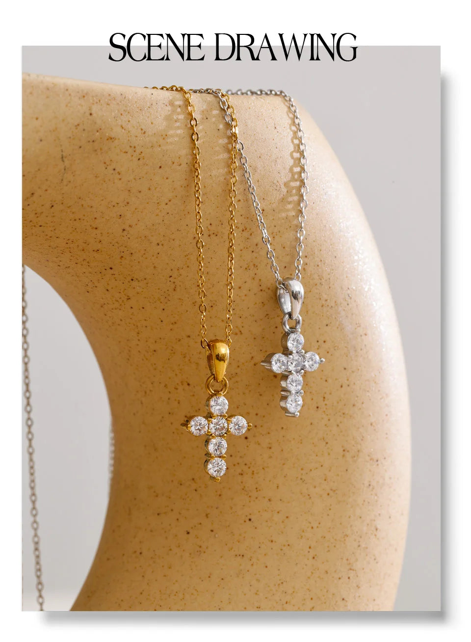 Pure Grace Cross Necklace