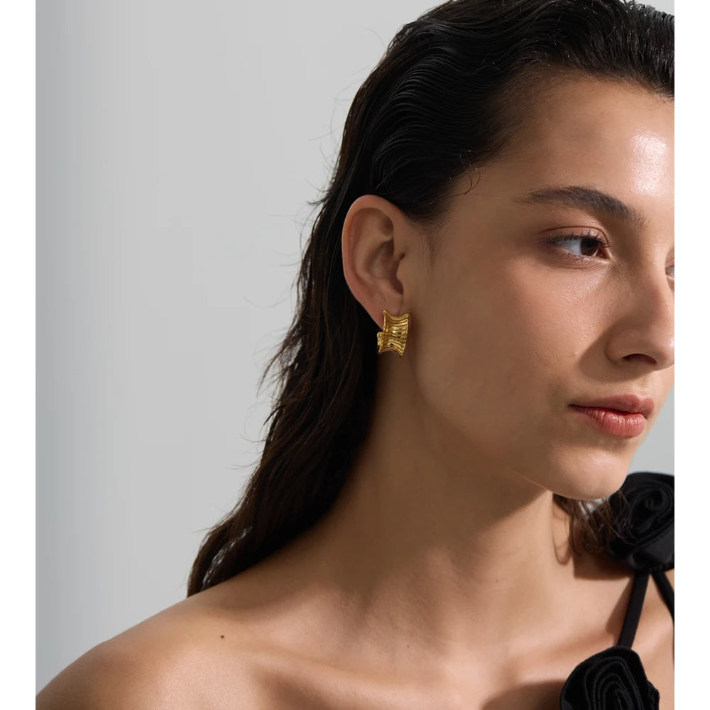 Golden Stripe Huggies