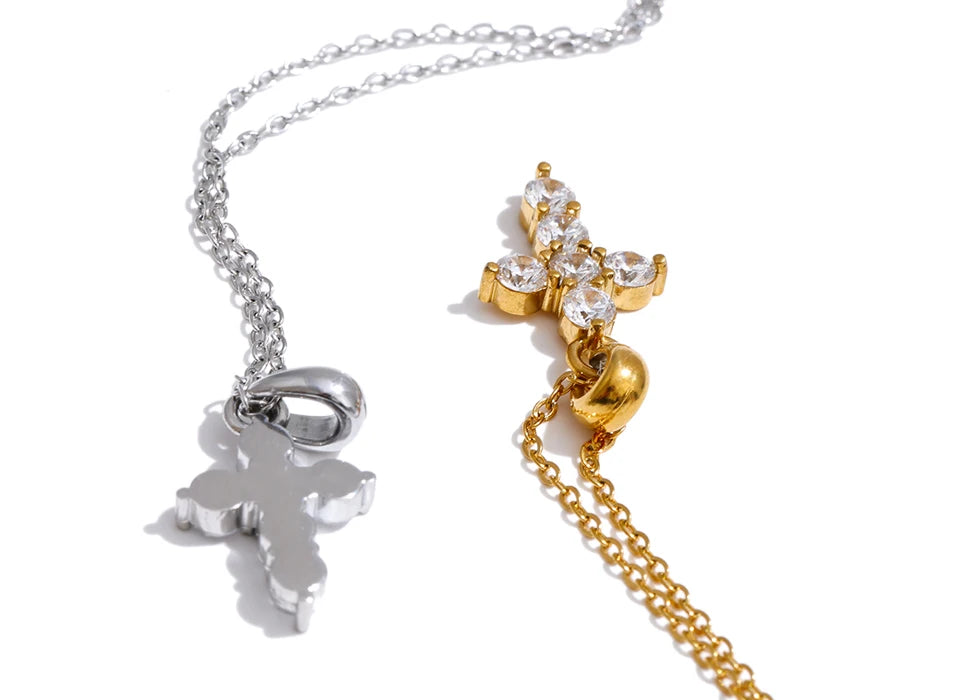 Pure Grace Cross Necklace