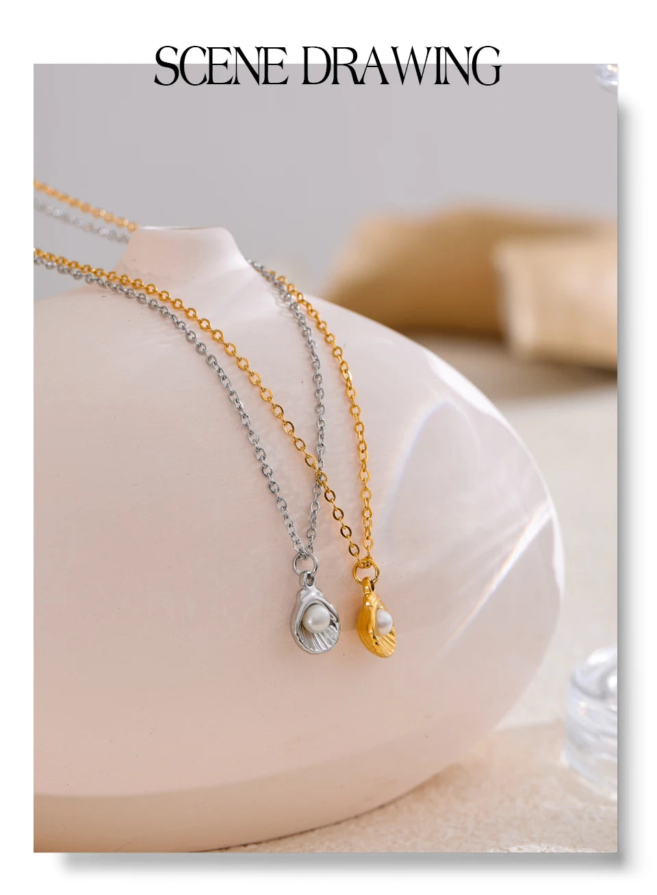 Shell Natural Pearl Necklace