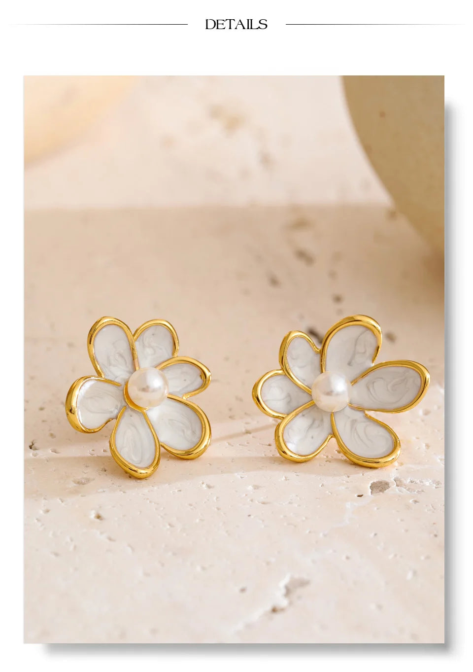 Daisy Dream Pearl Earrings