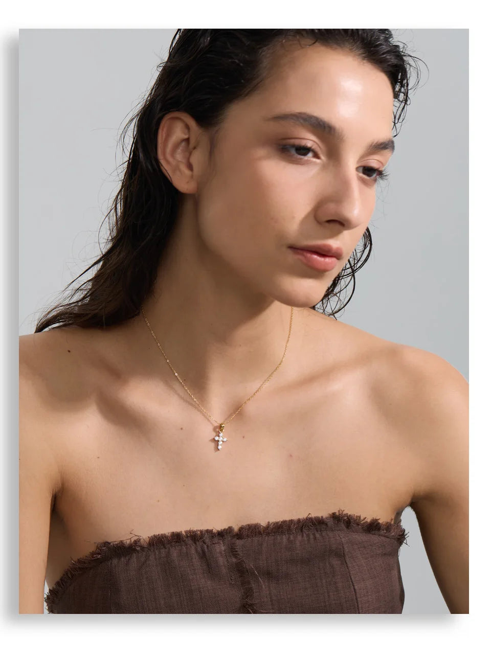 Pure Grace Cross Necklace