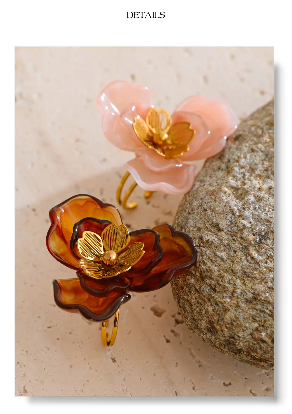 PetalPop Adjustable Ring